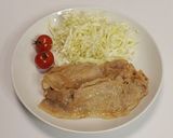 豚ロースのみそ漬け焼き定食作り方6写真