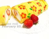 HMで簡単☆キリン柄☆デコロールケーキ作り方19写真