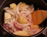 チキンとカリフラワーのダブルコーンシチュー作り方2写真
