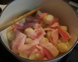 こっくりと♪里芋と豚バラ煮物作り方1写真