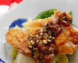 焼きアスパラとホタテの梅肉ソース作り方6写真