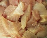 ぶっかけうどんつゆで簡単♪親子丼作り方1写真