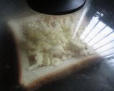 おひとりさまのこぼれない目玉焼きトースト作り方4写真