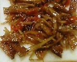 超、朝食、キンピラトースト作り方1写真