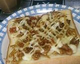 超、朝食、キンピラトースト作り方3写真