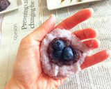 ひな祭り⁂ブルーベリー桜餅作り方6写真