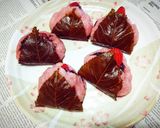 ひな祭り⁂ブルーベリー桜餅作り方9写真