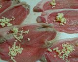 豚肩ロース薄切り　豆苗巻きフライ豆苗好き作り方4写真