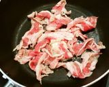 牛肉ほうれん草のマスタード卵炒め作り方4写真