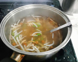 簡単！！　なめこのかきたま汁作り方4写真
