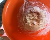 計量カップと小麦粉でつくるフライパンピザ作り方3写真