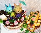 トトロの猫バス デコパン(=^ェ^=)作り方7写真