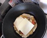 計量カップと小麦粉でつくるフライパンピザ作り方20写真
