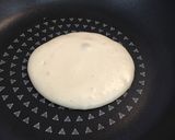卵・メイプル不要☆もちふわホットケーキ作り方5写真