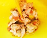 簡単★鶏肉の梅和え★混ぜるだけ★作り方3写真