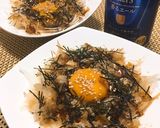 ☆簡単おつまみ☆月見オニオンスライス作り方5写真