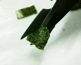 ハート海苔の飾り切り♪作り方2写真