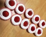 チーズケーキいちご大福♪ひなまつり♪作り方7写真