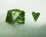 ハート海苔の飾り切り♪作り方6写真