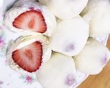チーズケーキいちご大福♪ひなまつり♪作り方18写真