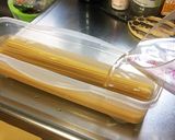 生パスタ風!カニクリームスパゲティ作り方2写真