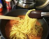 生パスタ風!カニクリームスパゲティ作り方10写真