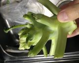 【減塩】ブロッコリーの茎きんぴら作り方2写真
