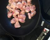 葉玉ねぎとぽんじりのバター炒め作り方4写真