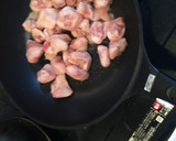 葉玉ねぎとぽんじりのバター炒め作り方4写真