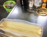生パスタ風!カニクリームスパゲティ作り方7写真