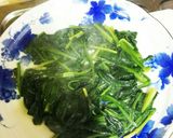 豚肉を鉄分たっぷりのホウレン草に乗せて作り方4写真