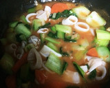 イカと卵のふわとろ中華あんかけ作り方8写真