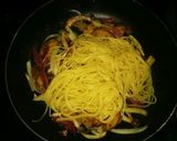 ローソンの牛タンとポテトでパスタ作り方5写真