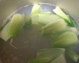 簡単＊帆立貝柱と青梗菜の中華スープ作り方6写真