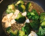 ブロッコリーとイカのあんかけ作り方3写真