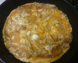 フライパンで簡単♥半熟トロトロ親子丼作り方4写真