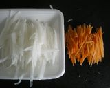 超簡単スピード♪大根の炒め物レモン風味作り方1写真