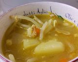 カレー味噌スープにバター溶かし！作り方9写真
