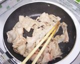 れんこんと豚バラの甘辛炒め♪花粉症対策に作り方2写真