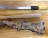 コリコリ食感☆生タコ吸盤の生姜めんつゆ作り方2写真