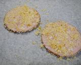 焼きパン粉で!揚げないチーズハムカツ2作り方2写真