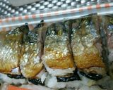 サムライ特製　焼鯖棒寿司❗弁当に如何？作り方7写真