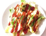 簡単！キャベツとピーマンのチーズ炒め作り方4写真