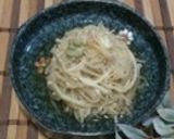 切干大根とえのき茸の餡かけ風　山葵のせ作り方5写真
