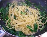 ☆ほうれん草とパルメザンのパスタ☆作り方4写真