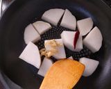 簡単 真面目 男の 大根と豚肉の煮物作り方3写真