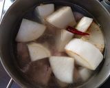 簡単 真面目 男の 大根と豚肉の煮物作り方4写真