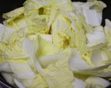 素材一品だけ！白菜のにんにく炒め作り方3写真