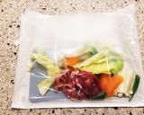 簡単美味しく焼きそば レンジで夜食作り方1写真