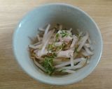 もやしのラーメン菓子和え作り方3写真